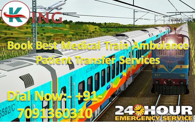 get king train ambulance patient transfer services in India 04